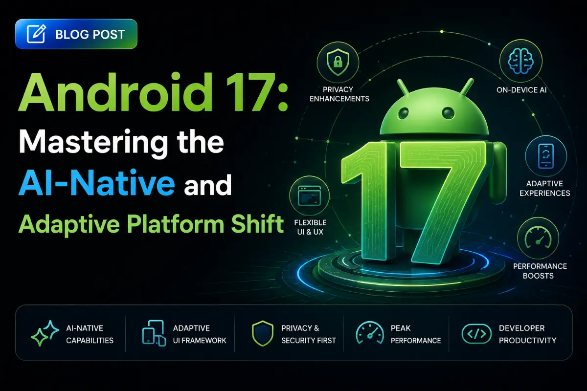 Android 17: Mastering the AI-Native and Adaptive Platform Shift